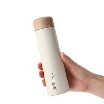 르리에 할로 미니 보온보냉병, 화이트, 250ml