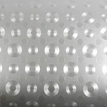 로즈로사 방염 인테리어필름 메탈 라운드 포인트 방염 시트지, 실버(MF5127-4)