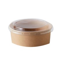 크라프트 종이용기 1300ml, 100개