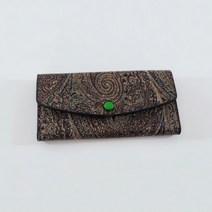 까리한걸 여성용 슬림 컬러단추 장지갑