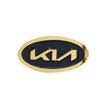 카텍트 차량용 신형 엠블럼 1호, 골드, 기아
