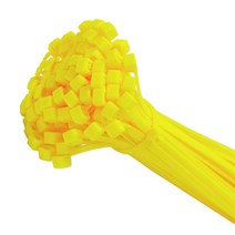 칼론 케이블타이 옐로우 대 200mm KR-CTL 100p, 1개