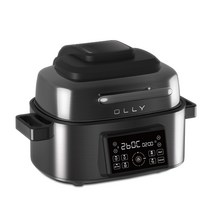 OLLY 에어프라이어 스테이크 그릴, OLAG09B, 블랙