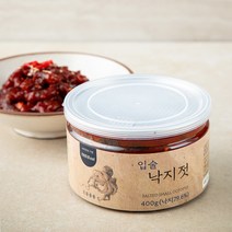 입술젓갈 낙지젓, 400g, 1개