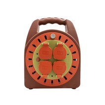 세이즈 X2 IP-20M-1 5SQ-초콜릿 전기 릴선, 20m, 1개