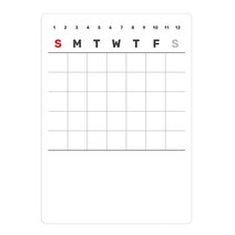 비스토어 자석 스케줄 화이트보드 월간계획표