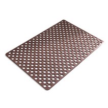 비제스코 다용도 발바닥 지압 매트 VIV-B7 75 x 43 cm, 브라운, 1개