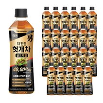 광동 더 진한 헛개차 골드라벨, 24개, 500ml