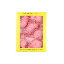 쿠키 커터 6종 세트 DT_01_05, 고양이, 1세트