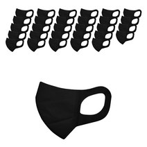 구디즈 귀편한 비말차단 마스크 대형 블랙 KF-AD, 30개입, 1개