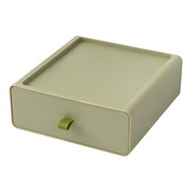 와다다샵 차곡차곡 캔디 서랍장 S, 올리브그린, 1개