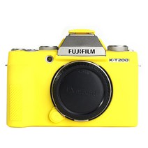 후지필름 X-T200 카메라 실리콘 바디보호용 케이스, 옐로우, 1개