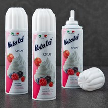 훌랄라 스프레이 식물성 크림, 250g, 3개