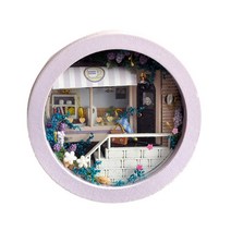 베러바이즈 드니 써클 하우스 미니어처 DIY 키트, 라벤더