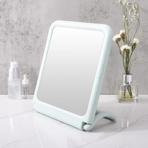 화장실 벽걸이 수건걸이 거울, 그린