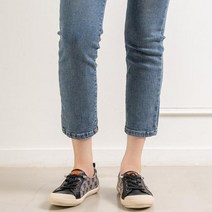 패턴 무늬 가죽 스니커즈 88428
