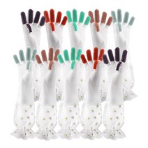 리즈제이니 손가락 브러쉬 고무장갑, 03 웨이브 엣지 스몰 데이지 핑거 브러쉬, 5세트