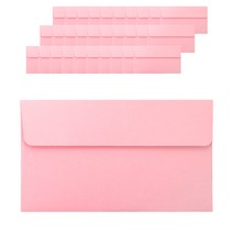 파스텔 편지 용돈 봉투, 스위트핑크, 100PIECE