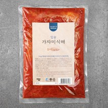 입술젓갈 가자미 식해, 1kg, 1개