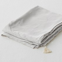 프랑브아즈 씨엘 인견 워싱 홑이불, stone gray