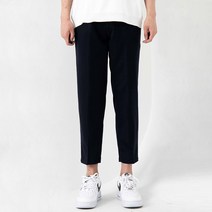 남성용 스판 기본 세미와이드 슬랙스 1 숏기장