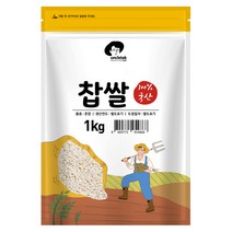 엉클탁 국산 찹쌀, 1개, 1kg