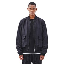 일꼬르소 남성용 오버핏 더블 레이어드 점퍼 MA-1