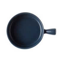 MerlinatHome 오븐용 원형 손잡이 앞접시, 네이비