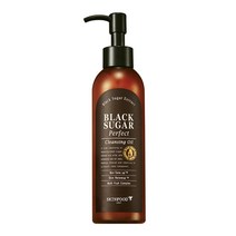 스킨푸드 블랙슈가 퍼펙트 클렌징 오일, 200ml, 1개