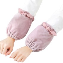 윈윈컴퍼니 날개 토끼귀 미들 작업용 팔토시 2p YT_RC2952, 매듭퍼플