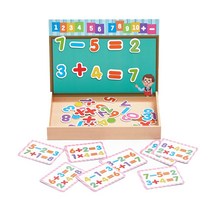 스탠드 자석놀이 퍼즐 숫자, 1개, 12피스