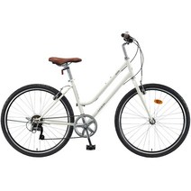 레스포 26 펠릭스 7단 하이브리드자전거 + 조립쿠폰, 화이트, 1600mm