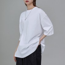 어썸어라운드 여성용 레이어드 반팔 티셔츠