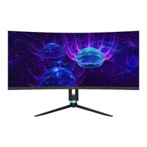 주연테크 86cm WQHD 리오나인 커브드 게이밍 모니터, X34QC-65W(무결점)