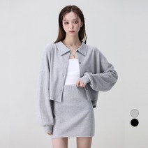어썸어라운드 여성용 H 라인 밴딩 미니 스커트