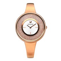 스와로브스키 여성용 CRYSTALLINE PURE 쿼츠 메탈시계 5269250