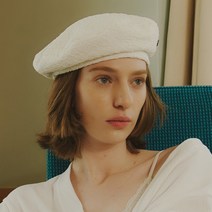 앙고라 포실 소프트 베레모 여성 모자
