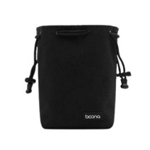 마이크로 싱글 커버 보호 포켓형 dslr 렌즈 파우치 S, 1개, 블랙