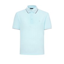 헤지스골프 남성용 ESSENTIAL 솔리드 PQ조직 반팔 카라 티셔츠