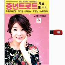 월드미디어 중년트로트 가요베스트, 1USB