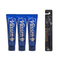 뷰센 C 충치케어 치약 120g x 3p + 더블와이드 칫솔 랜덤발송 세트, 1세트