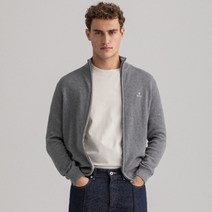 간트 남성용 코튼 피케 집 가디건 DG722100608030524
