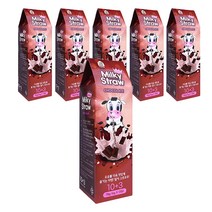 홈앤키즈 밀키 스트로우 초콜렛맛, 6g, 78개