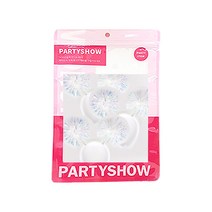 파티쇼 트윙클 방울 머리띠 3p 세트, 1세트, 화이트, 화이트, 화이트