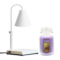 아베스트 타이머 높이조절 워머 + 양키캔들 라지자 레몬라벤더 세트, 화이트(워머)