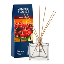 양키캔들 리드 디퓨저 88.7ml + 스틱 10p, 블랙체리