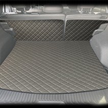 아이빌 4D 신형퀼팅 자동차 트렁크매트 2열 등받이 분리형 풀세트, QM6(20년~), 블랙   블랙스티치