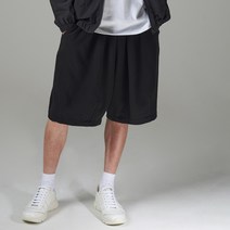 하이후 남성용 벌룬 와이드 밴딩 반바지