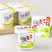 빙그레 요플레 샤인머스켓 6입, 510g, 1개