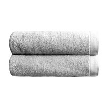 타월리스트 바스타월 450g 30수 코마사, 그레이, 2개